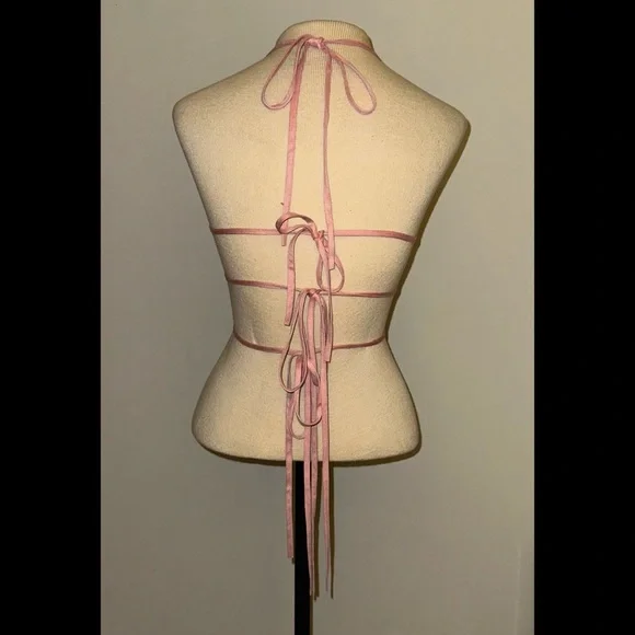 Sugar Thrillz Pink Star Bralette - Picture 6 of 12